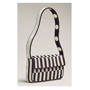 Bolso de Hombro con Cuentas de Vidrio con Patrón Geométrico, Correa Pequeña para Mujer, Uso Diario, para Viajar y la Oficina, Bolso de Hombro Multiusos con Cuentas - Product Image 6