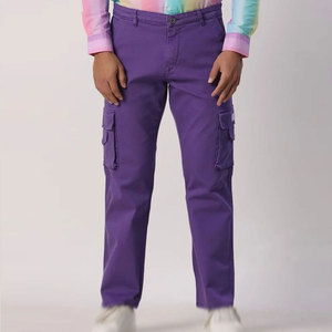 Men's Straight Embroidered Mid Waist <b>Cargo</b> <b>Pant</b> with Belt Tactical Utility <b>Work</b> Casual Styling Eco-Friendly Waterproof - Product Image 4