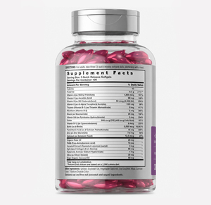 Cápsulas de Colágeno con Aceite de Rosas de Marca Privada OEM – Fabricante de Suplementos Nutricionales con Certificación GMP - Product Image 4