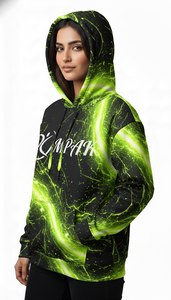 Sudadera con Capucha Unisex Extra Grande, Diseño Moderno, Impresión por Sublimación, para Ropa Urbana - Product Image 4