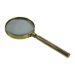 Lupa con Marco de Metal Dorado, Diseño de Alta Calidad, Adorno para el Hogar, Producto Decorativo de Mesa a Bajo Precio - Product Image 1