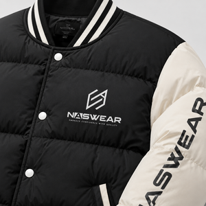 Men's Black <b>Bubble</b> Jacket Windproof Winter <b>Coat</b> Streetwear Style Button Closure Regular Fit Thick Polyester <b>Bubble</b> jacket Men - Product Image 4