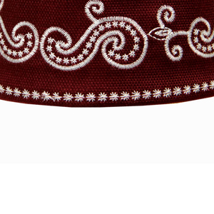 Vente en gros de nouveaux bonnets de prière musulmans, taille et couleurs personnalisées, usage quotidien, chapeaux islamiques pour hommes, service OEM disponible - Product Image 3