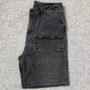 Shorts en jean décontractés pour hommes avec logo personnalisé, coupe ample, pour l'été – Fournisseur - Product Image 4