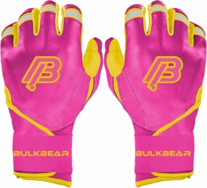 Customize Baseball Batting Gloves | Genuine GOAT Leather | Anti-Slip Grip | Personalized Team Colors, Logo & Name With Bulkbear - Product Image 1