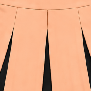 Jupe plissée de cheerleading Peach pour femmes et filles, idéale pour les équipes sportives, les spectacles de danse, l'entraînement, les compétitions et les tenues de sport scolaires - Product Image 3