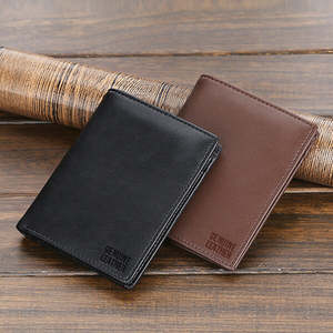 Cartera Moderna y Elegante para Hombre, de Microfibra y Cuero Sintético, Impermeable, Delgada, con Tarjetero y Organizador de Efectivo - Product Image 1