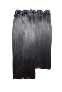 Superventas-Extensión de cabello humano vietnamita natural recto doble dibujado 100% cutícula alineada doble trama para mujeres negras - Product Image 5