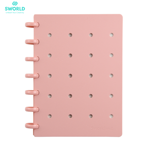 Cuaderno Creativo OEM con Hojas Sueltas Tipo Hongo, Encuadernación de Disco, Recargable, PP, 160 Páginas, Horizontal, Estilo DIY Charm - Product Image 6