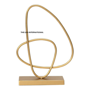 Décoration en métal tendance, sculpture artisanale royale et élégante pour la table de la maison, au meilleur prix - Product Image 2