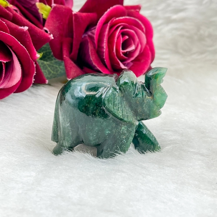 Green Jade Elephant