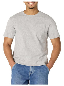 Men's <b>T</b>-<b>Shirts</b> Casual Wear 100% Cotton <b>With</b> Front <b>Pocket</b> - Product Image 4