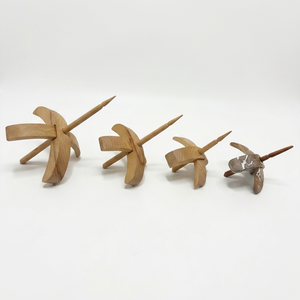 Aiguilles à filer turques artisanales en teck, érable et chêne, tailles assorties, pour le filage du fil, les travaux textiles traditionnels et les créations en fibres, haute qualité - Product Image 1