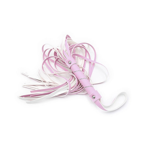 Vente chaude : Fouets en cuir PU personnalisés de différents styles, à bas prix, couleur rose, fouets de bondage par Standard International - Product Image 3