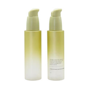 Cabeza de Bomba Dosificadora Externa para Loción, Cosméticos, Esencia, Aceite, Envase al por Mayor, Suministro 2026, Botella de Plástico PET Verde Degradado de 60ml Personalizada - Product Image 6