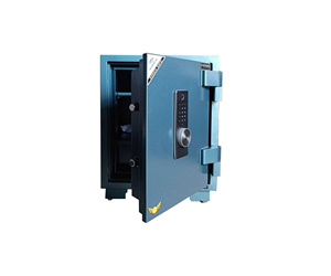 Caja fuerte premium HOSHANG HS-65V9 con escáner de huellas dactilares, sistema resistente al fuego y construcción de acero inoxidable. - Product Image 2