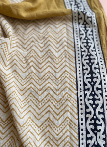 Sarong de plage bohème en gros, écharpe en coton faite à la main imprimée, vêtement d'été pour femme, paréo de plage en coton imprimé à la main - Product Image 2
