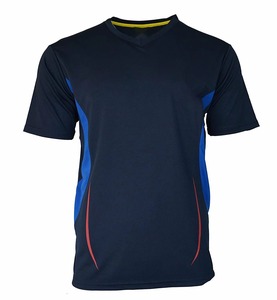 เสื้อฟุตบอลฤดูร้อนแบบขายส่งสำหรับทุกเพศ พิมพ์ลายทีมและชื่อผู้เล่นด้านหน้าแบบซับลิเมชั่น แขนสั้น ระบายอากาศได้ดี แห้งเร็ว - Product Image 3