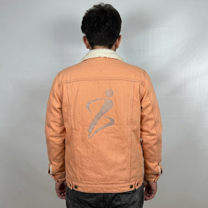 Veste en jean décontractée pour homme de haute qualité, style hip-hop, avec motif lettres, pour l'hiver - Product Image 3