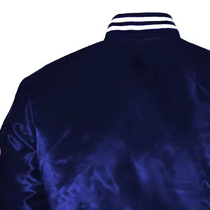 Veste en satin pour homme, fabrication pakistanaise, vente en gros à bas prix, veste de sport en satin de haute qualité pour homme - Product Image 6
