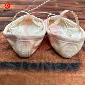 Chaussures de ballet souples Stonex, dessus en toile, doublure en coton, semelle en caoutchouc, chaussures plates de danse pour femmes, modèle NCL505 - Product Image 2