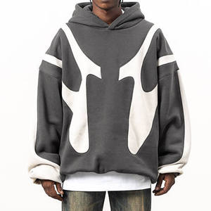 men panel <b>work</b> hoodie color block hoodie utility <b>work</b> hoodie heavyweight hoodie <b>work</b> hooded <b>sweatshirt</b> construction hoodie - Product Image 5