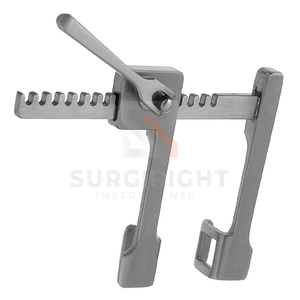 Écarteur de côtes Fianchetto, instrument chirurgical en acier inoxydable allemand, certifié CE, Blush Surgical - Product Image 3