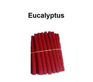 Bâtons d'encens d'eucalyptus naturel Dhoop approvisionnement en gros au meilleur prix (rouge) - Product Image 1