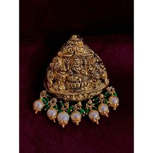 Sangeetha Jewellers, pendentif Nakshi en argent 92,5, collection de bijoux fins, pendentifs et breloques - Product Image 1