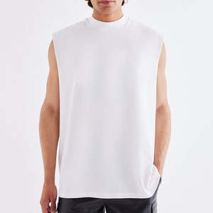 Camiseta sin mangas de rendimiento atlético para hombre, de secado rápido, para gimnasio, entrenamiento físico - Product Image 2