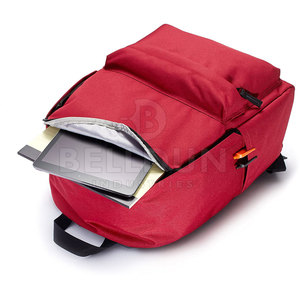 Sac à dos confortable avec bretelles réglables, design polyvalent pour le transport quotidien, adapté au travail, aux études, aux activités de plein air, en polyester - Product Image 4