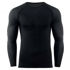 Camiseta de Compresión para Hombre, 100% Poliéster, Diseño Gráfico Personalizado, para Natación, Ejercicio y Fitness, Ajuste Ceñido, Lavada - Product Image 5