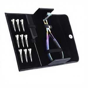 Pinzas para Extensiones de Cabello con Cinta Adhesiva, Clips para Seccionar el Cabello y Peine para Peinar, Herramienta Profesional de Salón Regal Impex - Product Image 4