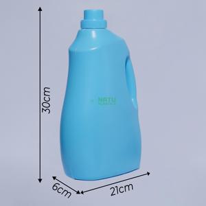 Bidón de Plástico HDPE Personalizado de 1l 2l 3l 4L con Tapa de Rosca para Almacenamiento de Detergente para Ropa y Productos Químicos de Limpieza - Product Image 4