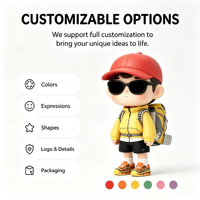 Figuras de Acción de Anime Personalizadas de PVC, Juguetes de Personajes de Plástico, Figuras Coleccionables, Fabricante OEM ODM