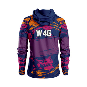 Chaqueta Cortavientos Personalizada con Logotipo Frontal Impreso, Cierre de Cremallera, Impermeable, Resistente al Viento, de Secado Rápido, Transpirable y Ecológica - Product Image 6