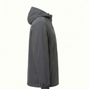Veste d'hiver unisexe moderne à capuche, imperméable, style streetwear, avec logo personnalisé, légère, coupe-vent d'extérieur pour entreprise - Product Image 4