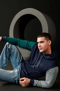 '' SOSH 4 Hoodie '' Men's Fleece Pullover Hoodie - Product Image 4