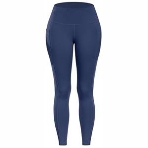 Seamless Yoga <b>Set</b> <b>Square</b> Neck Racerback Crop Top High Waist Full Length Leggings Solid Color 2 Piece Activewear <b>Set</b> - Product Image 3