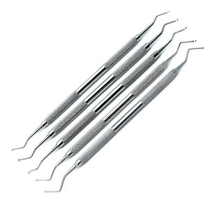 Excavador dental autoclavable de acero inoxidable para la eliminación de caries y limpieza de cavidades - Product Image 1