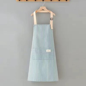 Tablier de cuisine unisexe en coton de haute qualité pour adultes, personnalisable avec logo, pour chef, barista, en toile, réglable, pour barbecue et jardin, brodé - Product Image 6