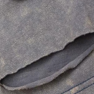 Camisetas Oversize con Lavado Ácido y Efecto Desgastado, Manga Corta, para Verano, Camiseta para Hombre con Bordado Chenille - Product Image 3