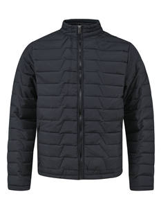 Veste d'hiver décontractée pour homme de haute qualité, légère, à capuche, noire, matelassée, imperméable, respirante, avec fermeture éclair en velours - Product Image 1