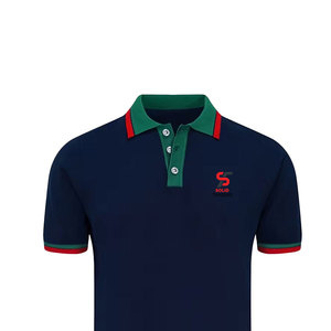 เสื้อโปโลผู้ชายผ้าคอตตอนผสมเนื้อสัมผัสนุ่มสบาย ระบายอากาศได้ดี เหมาะกับสภาพอากาศเย็น สไตล์ลำลอง คุณภาพสูง สำหรับใส่ทุกวัน - Product Image 3