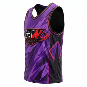 Maillot de basket-ball moderne alliant des matériaux respirants, une coupe confortable et une qualité fiable pour les joueurs de tous les niveaux. - Product Image 3