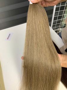 Prix de gros Extensions de cheveux en vrac Cheveux humains Double noyer 100 grammes Couleurs foncées 22 pouces - Product Image 2