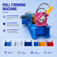 Machine de formage de poutres en C automatique à grande vitesse, équipement de formage à froid pour poutres de toiture et de mur en acier pour bâtiments