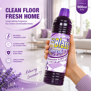 SoBlass Floor Cleaner Liquid 900ml Varian Lavender Floor <b>Detergent</b> Eco Friendly Housekeeping Cleaning Solution Wholesale - Product Image 4