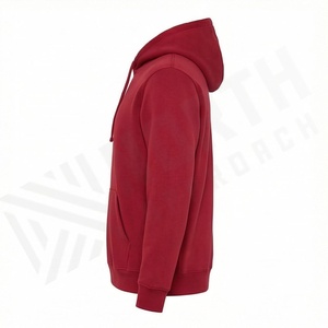 Vente en gros de sweats à capuche pour hommes en coton épais, de qualité supérieure, coupe oversize, avec impression en relief, personnalisables, en polaire d'hiver, style streetwear - Product Image 3