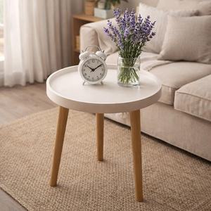 Table basse en bois de style nordique moderne, durable et écologique, idéale pour salon, salle à manger, canapé et appartement – Vente en gros sur mesure - Product Image 2